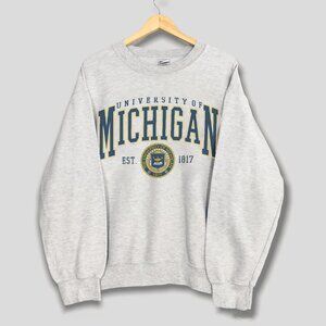 90s Vintage University of Michigan Sweatshirt Retro University of Michigan Shirt